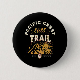 Pacific Crest Trail 2025 Pct Hike 6 Cm Round Badge