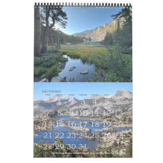 Pacific Crest Trail and Mt Whitney Calendar