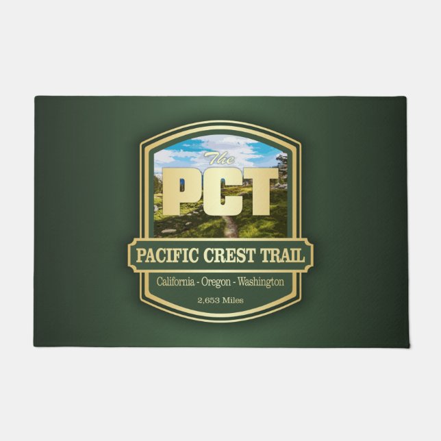 Pacific Crest Trail (B1) Doormat (Front)