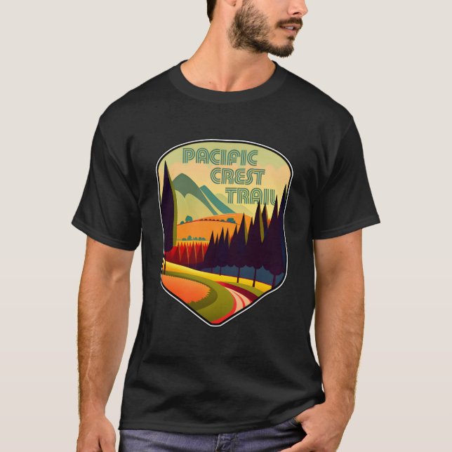 Pacific Crest Trail Colours Pullover Hoodie (Front)