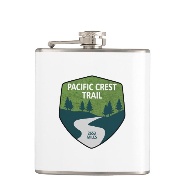 Pacific Crest Trail Hip Flask (Front)