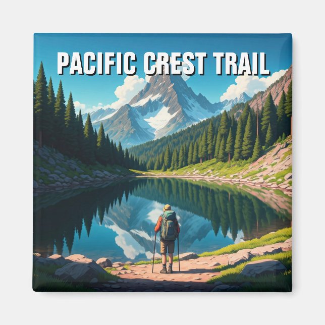 Pacific Crest Trail Magnet (Front)