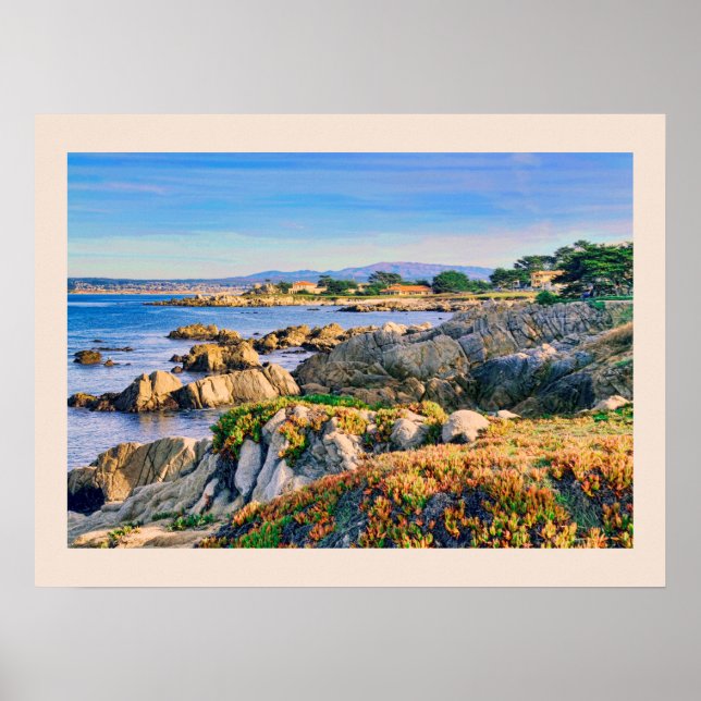 Pacific Grove at Monterey Bay Poster (Front)