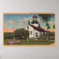 Pacific Grove, CA - Point Pinos Light House View