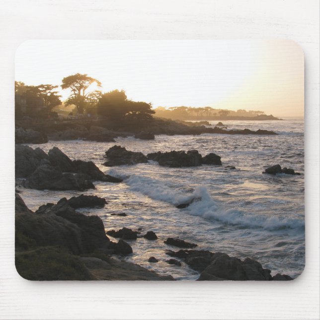 Pacific Grove Sunset Mouse Pad (Front)