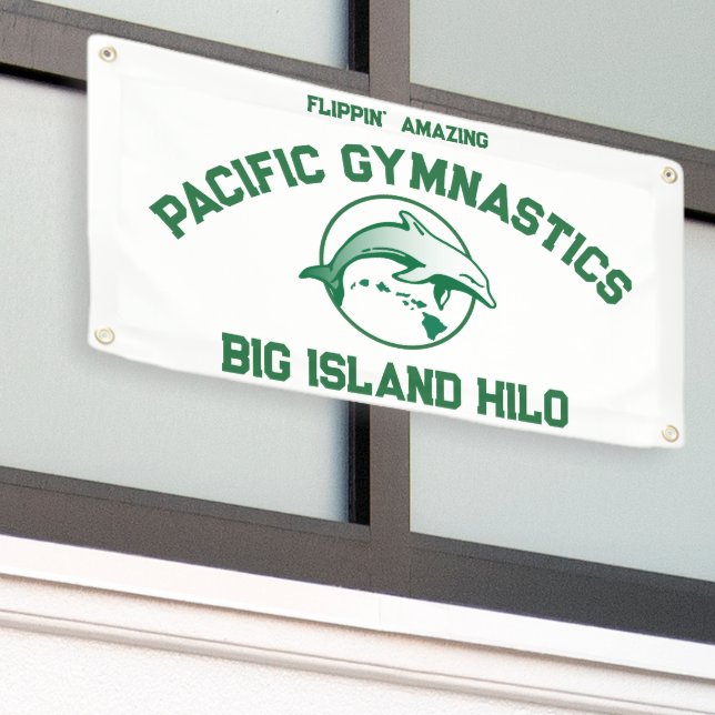 Pacific Gym Banner  (Outside Building)