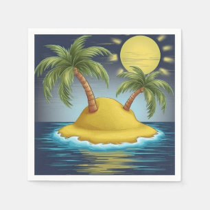 Pacific Island  Napkin