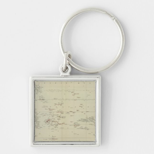 Pacific Islands 2 Key Ring (Front)