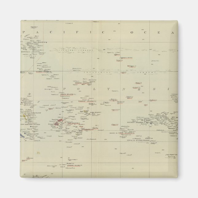 Pacific Islands 2 Magnet (Front)