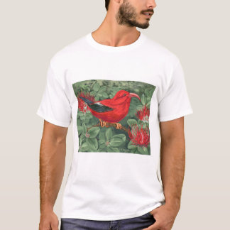 Pacific Meeting - fern and bird T-Shirt