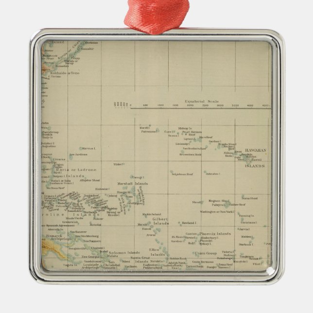 Pacific No 1 Metal Tree Decoration (Front)