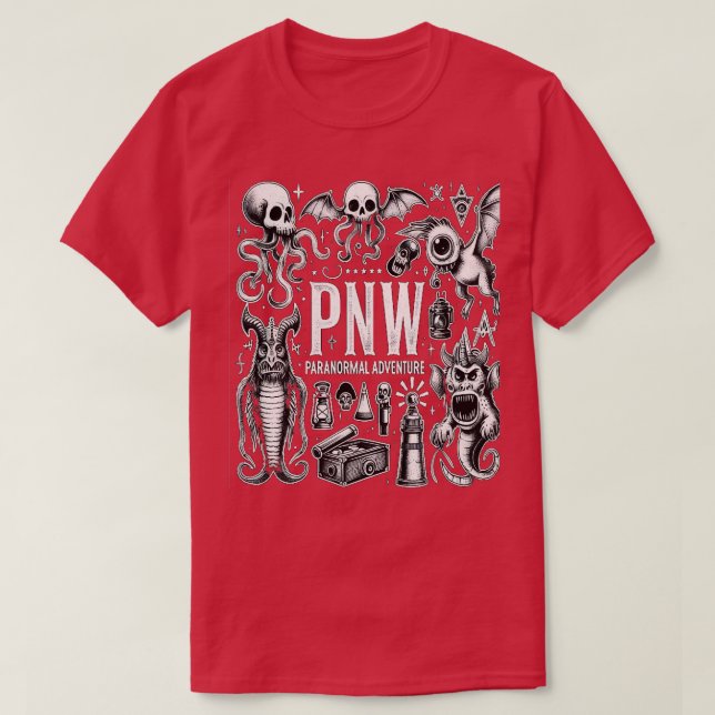 Pacific Northwest Adventures TShirt (Design Front)