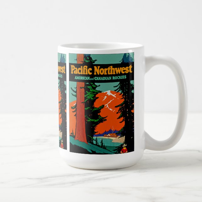 Pacific Northwest Coffee Mug (Right)