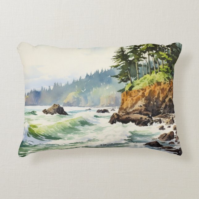 Pacific Northwest Decorative Cushion (Front)