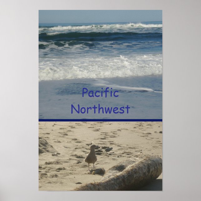 Pacific Northwest/Oregon Coast Poster (Front)