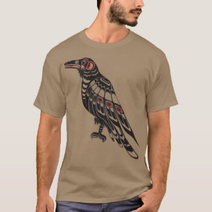 Pacific Northwest Raven native american salish for T-Shirt
