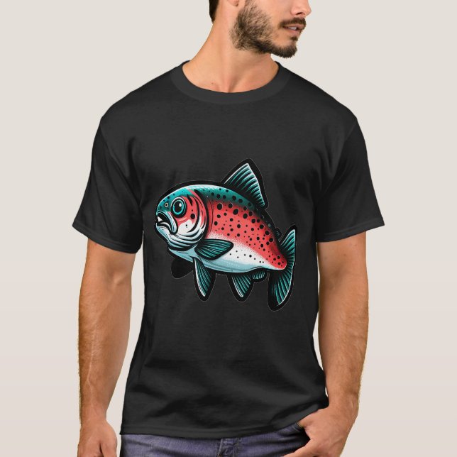 Pacific Northwest Salmon T-Shirt (Front)
