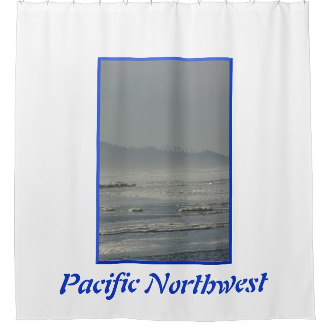 Pacific Northwest Shower Curtain (Front)