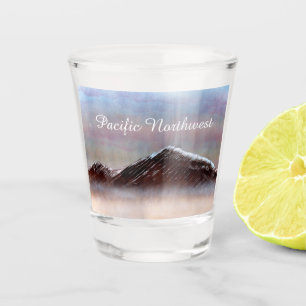 Pacific Northwest Subtle Sunlight Shot Glass