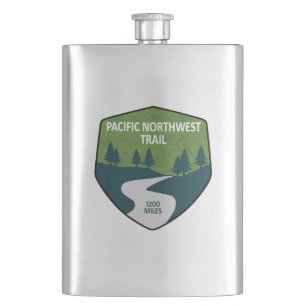 Pacific Northwest Trail Hip Flask