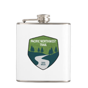 Pacific Northwest Trail Hip Flask