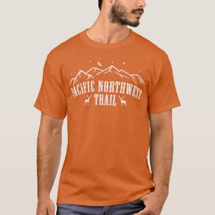 Pacific Northwest US National Trail PNT Backpackin T-Shirt
