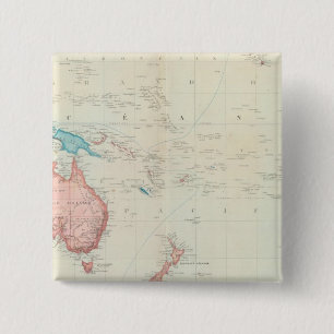 Pacific Ocean 10 15 Cm Square Badge