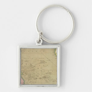 Pacific Ocean 5 Key Ring