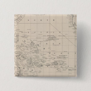 Pacific Ocean 9 15 Cm Square Badge