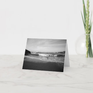 Pacific Ocean Oregon Tidal Change Card