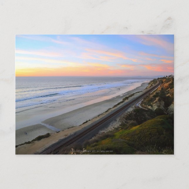 PACIFIC OCEAN POSTCARD (Front)