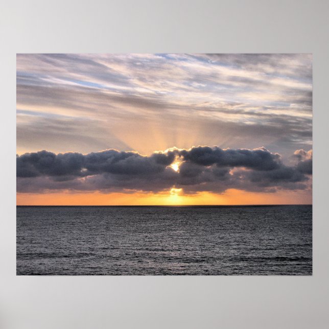 Pacific Ocean Poster (Front)