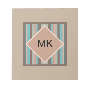 Pacific Ocean Stripes Notepad