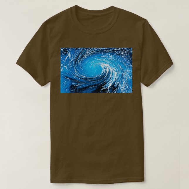 Pacific Ocean Surf T-Shirt (Design Front)