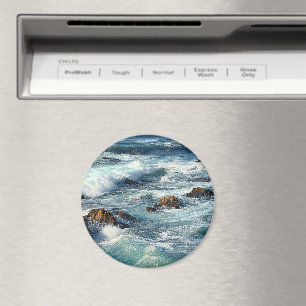 Pacific Ocean Waves Magnet