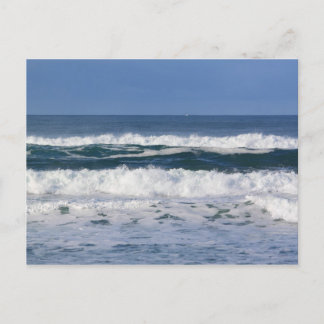 Pacific Ocean Waves Postcard