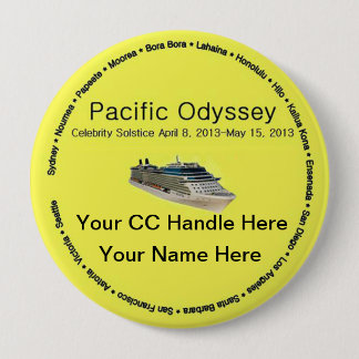 Pacific Odyssey Souvenir Button