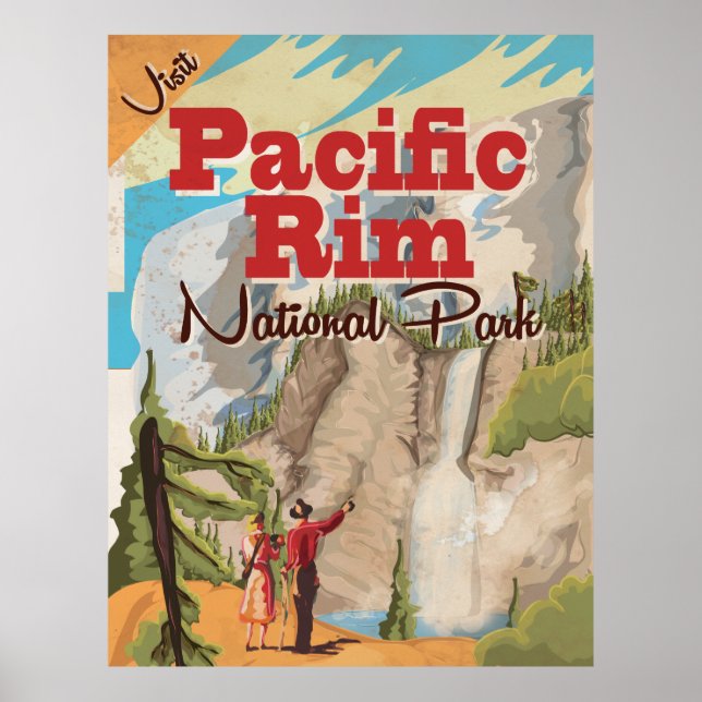Pacific Rim Canada National Park vacation Poster (Front)