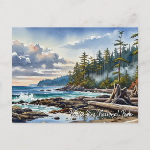 Pacific Rim National Park Canada Travel Holiday Postcard