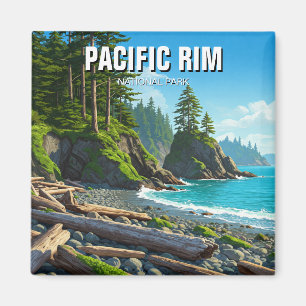 Pacific Rim National Park Canada Travel Magnet