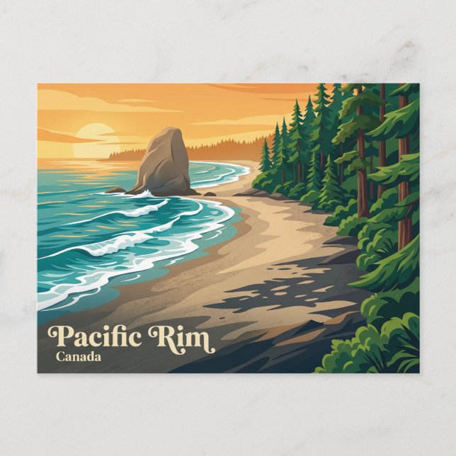 Pacific Rim National Park Reserve Canada Postcard (Front)