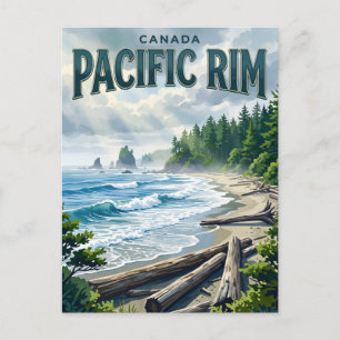 Pacific Rim National Park Reserve Canada Postcard