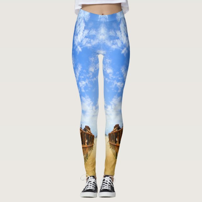 PACIFIC SHIPWRECK LEGGINGS (Front)