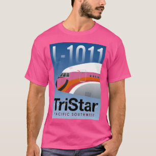 Pacific Southwest Airlines Lockheed L-1011 Tristar T-Shirt