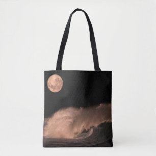Pacific Storm Waves   North Shore of Oahu, Hawaii Tote Bag