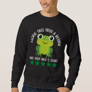 Pacific Tree Frog Review Tapestry  Frog Sweatshirt