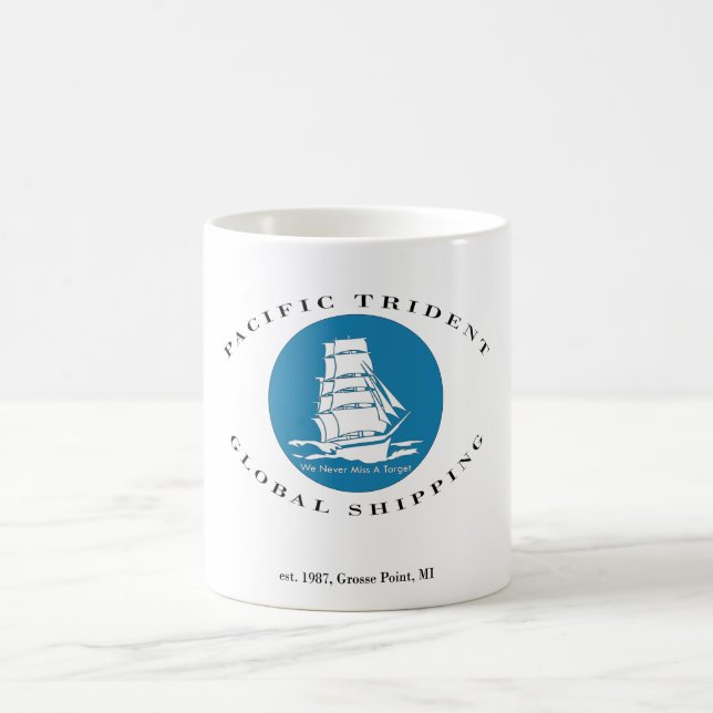 Pacific Trident Global Shipping Mug (Center)