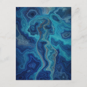 “Pacifica” – An Ocean Portrait Postcard