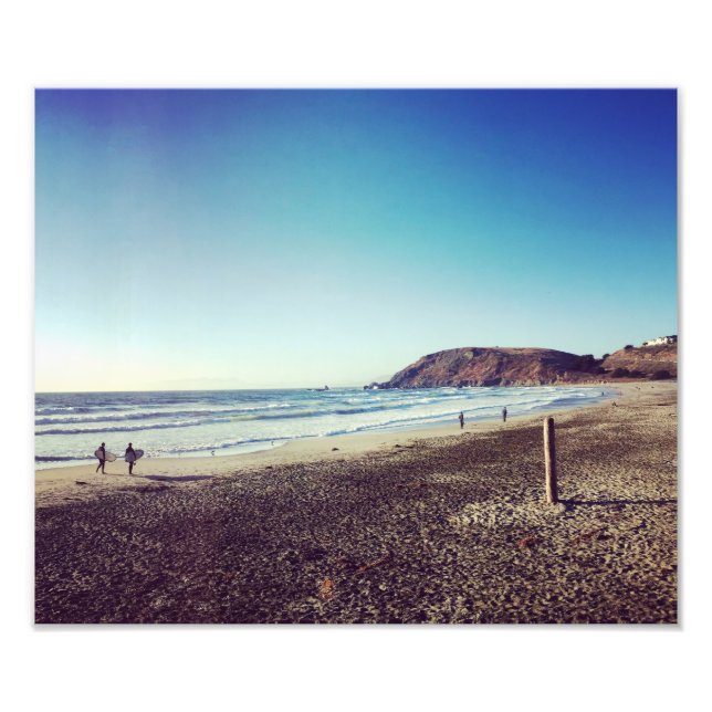 Pacifica State Beach Photo Print (Front)