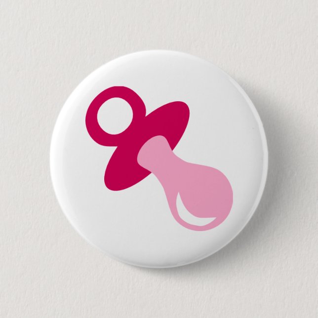 Pacifier 6 Cm Round Badge (Front)